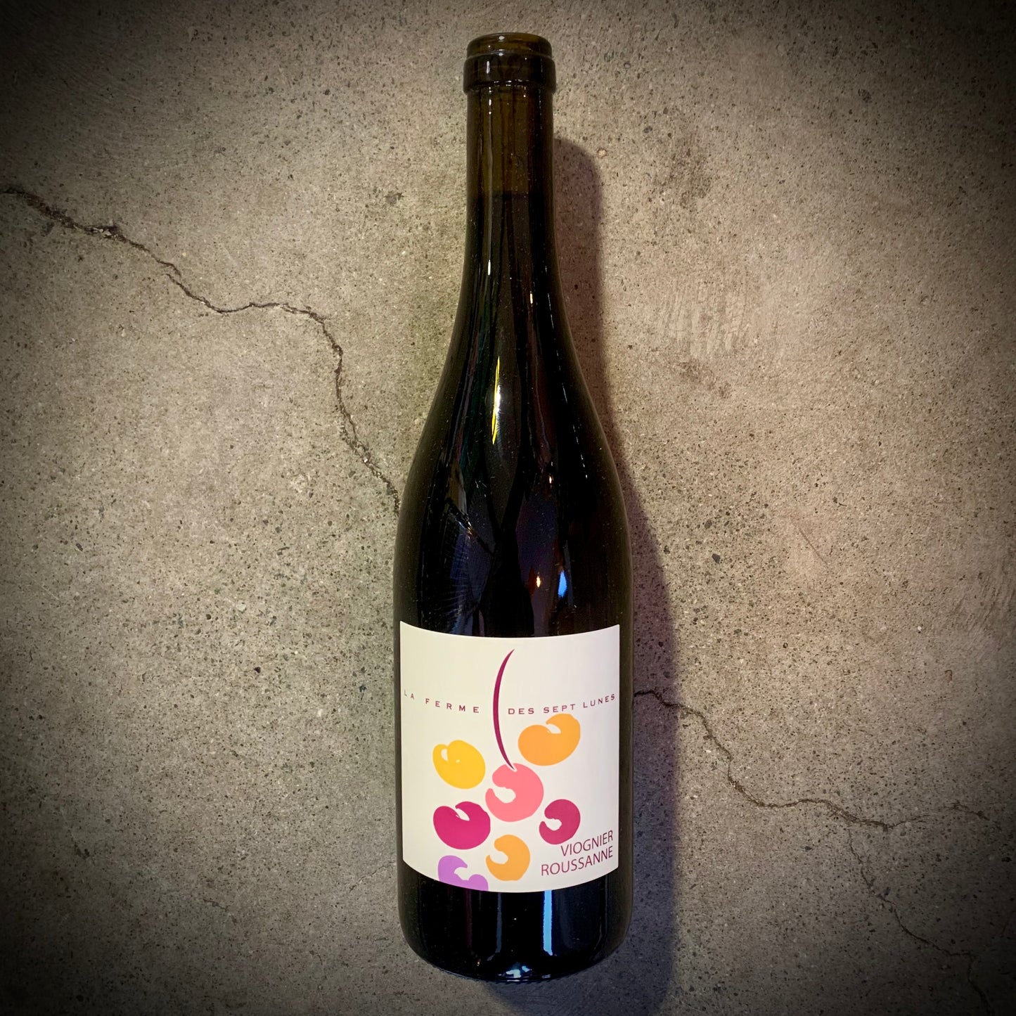 La Ferme de Sept Lunes, Viognier - Roussanne, VDF, Northern Rhone, France