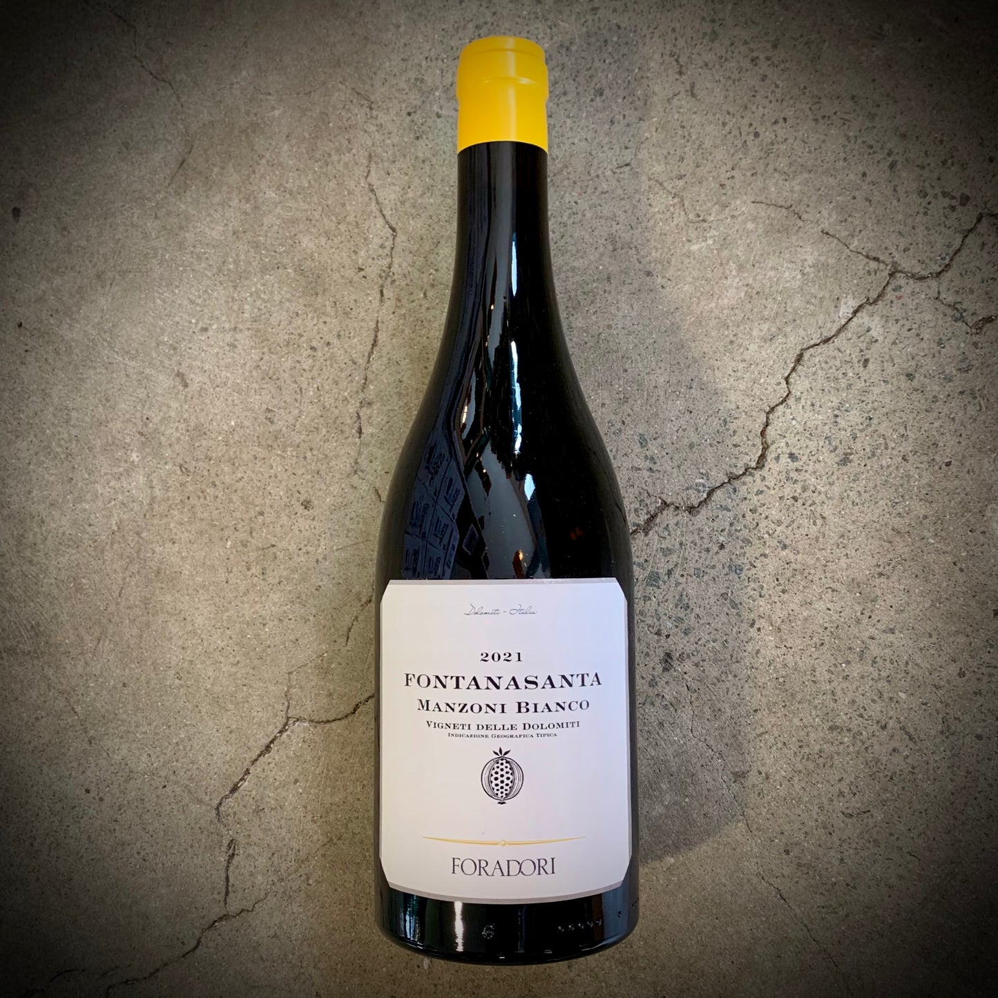 Foradori, Fontanasanta Manzoni Bianco 2021, Vigneti Delle Dolomiti, Trentino-Alto Adige, Italy