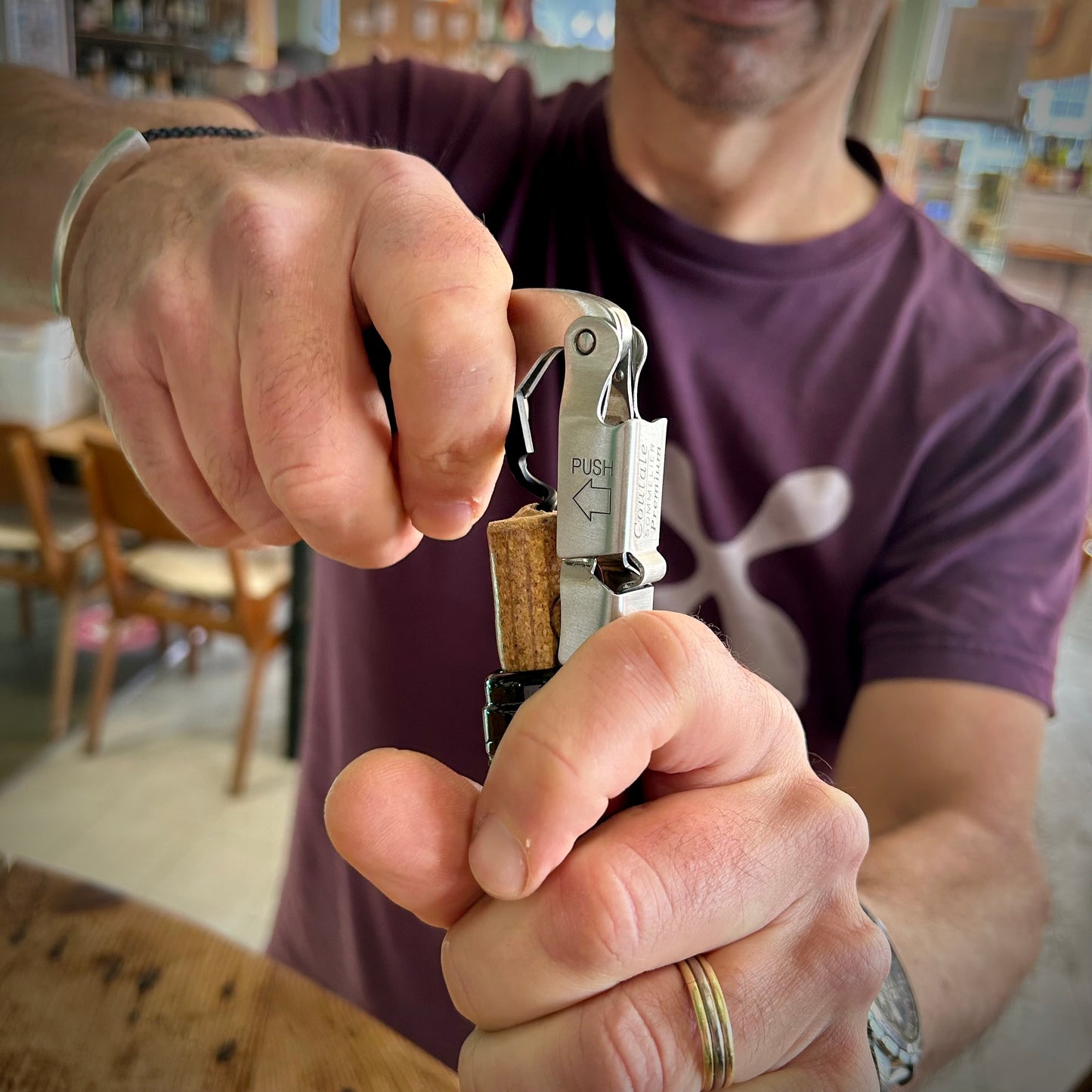 Coutale Sommelier Corkscrew - Black
