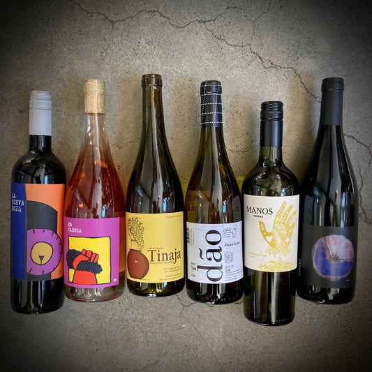 This Month We're Mainly Drinking - six great wines to drink just now - a six bottle box set
