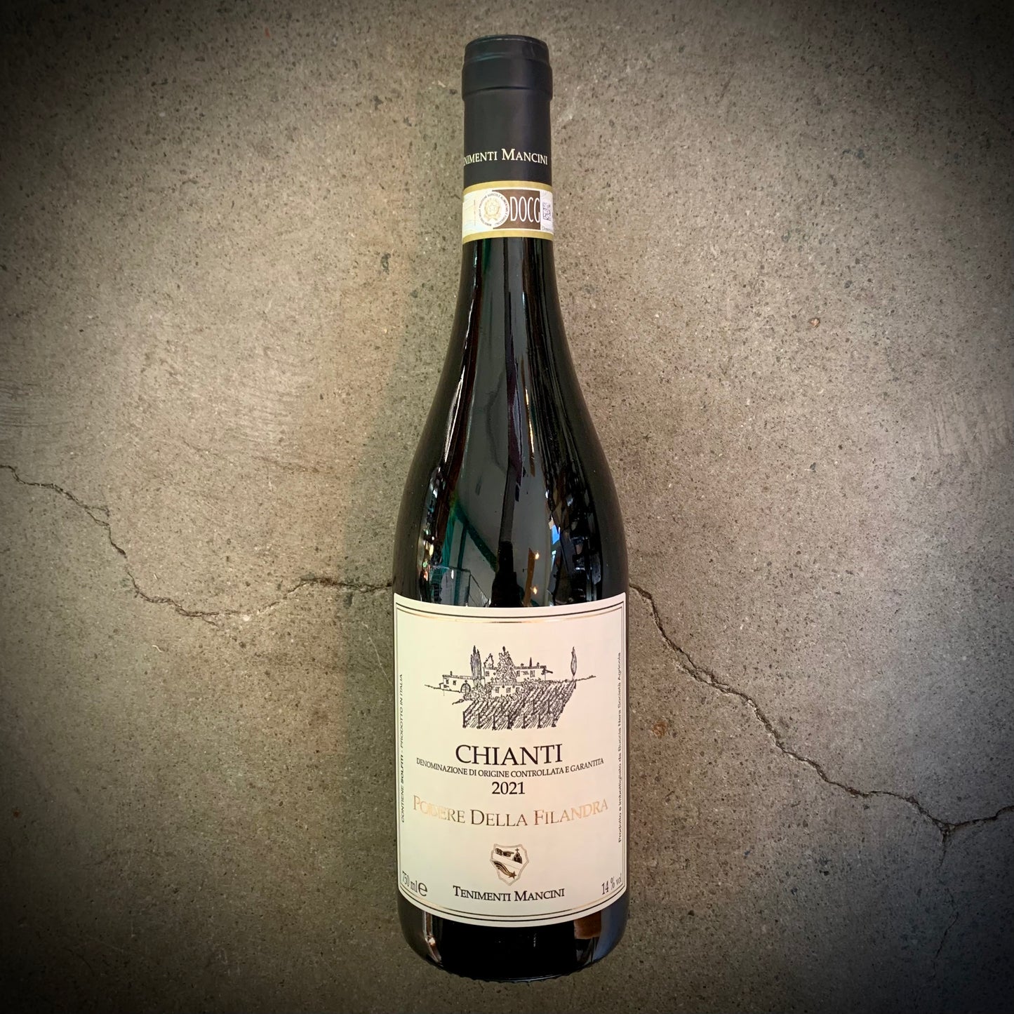 Buccia Nera, Podere Della Filandra, Chianti DOCG, Tuscany, Italy