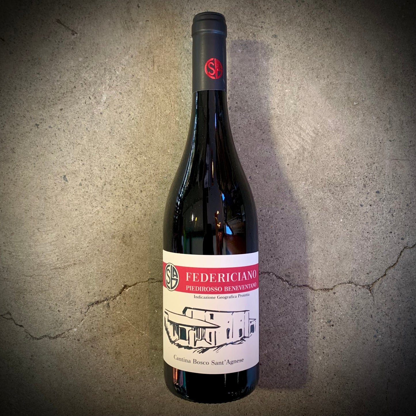 Bosco Sant'Agnese, Federiciano, Piedirosso Benevento IGP, Campania, Italy