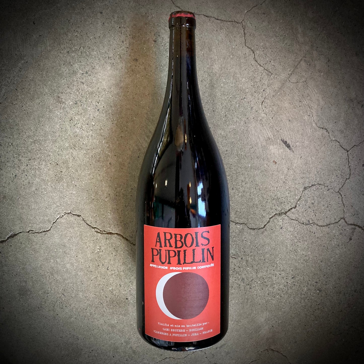 Bruyere & Houillon, Arbois Pupillin Rouge 2020 MAGNUM, Ploussard, Jura, France - 2 Bottle Bundle