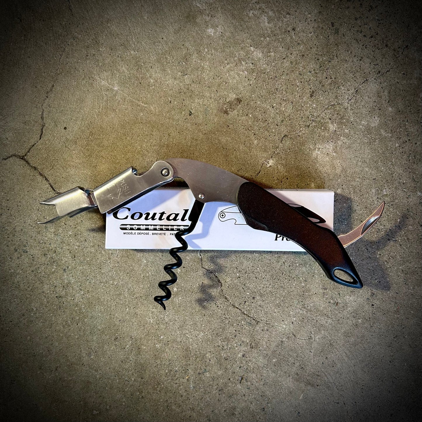 Coutale Sommelier Corkscrew - Black