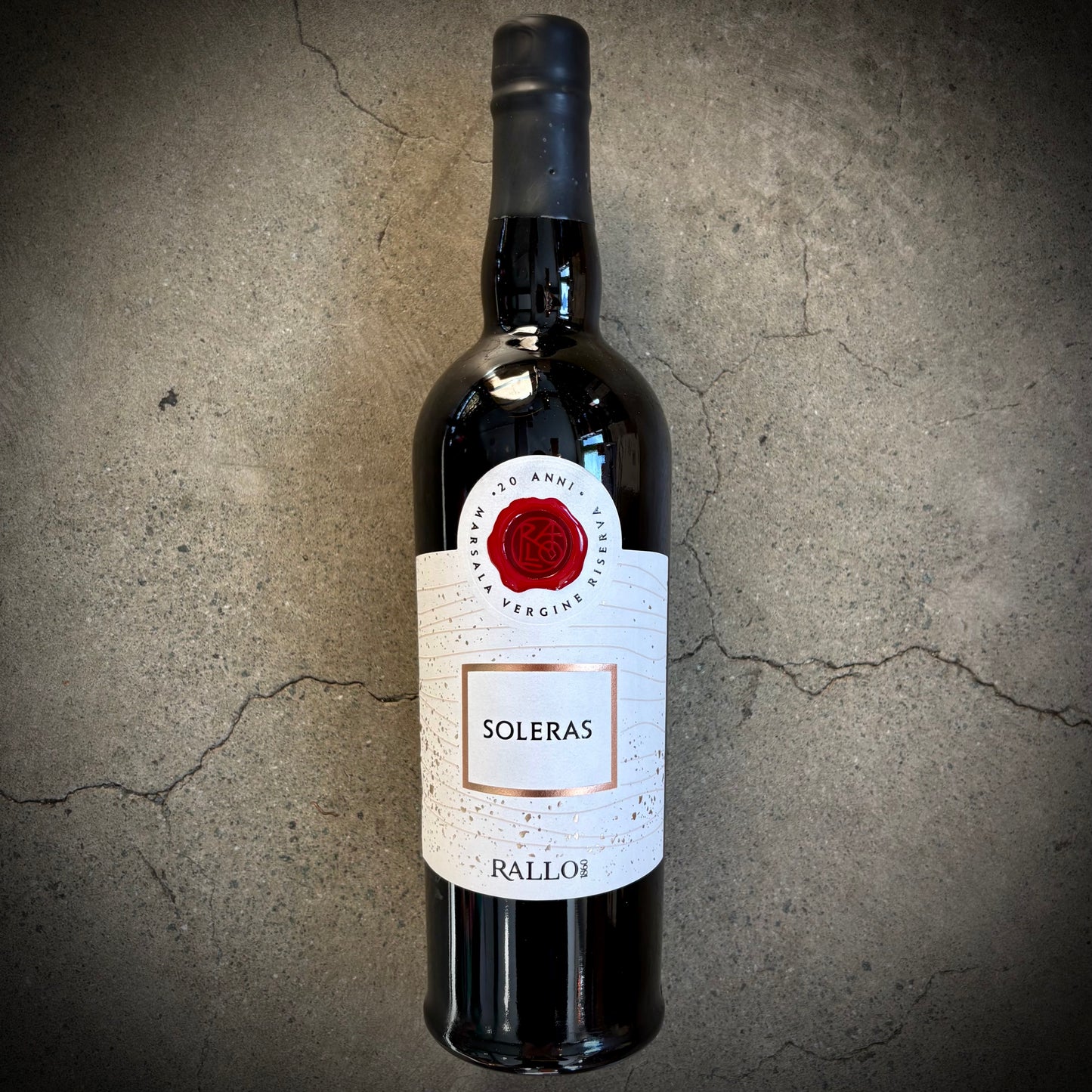 Cantine Rallo, Soleras 20 yr Old Marsala, Vergine Riserva, Sicily, Italy