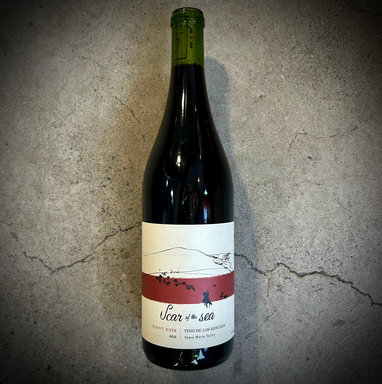 Scar of the Sea, Vino de los Ranchos Pinot Noir, Santa Maria Valley, California, USA