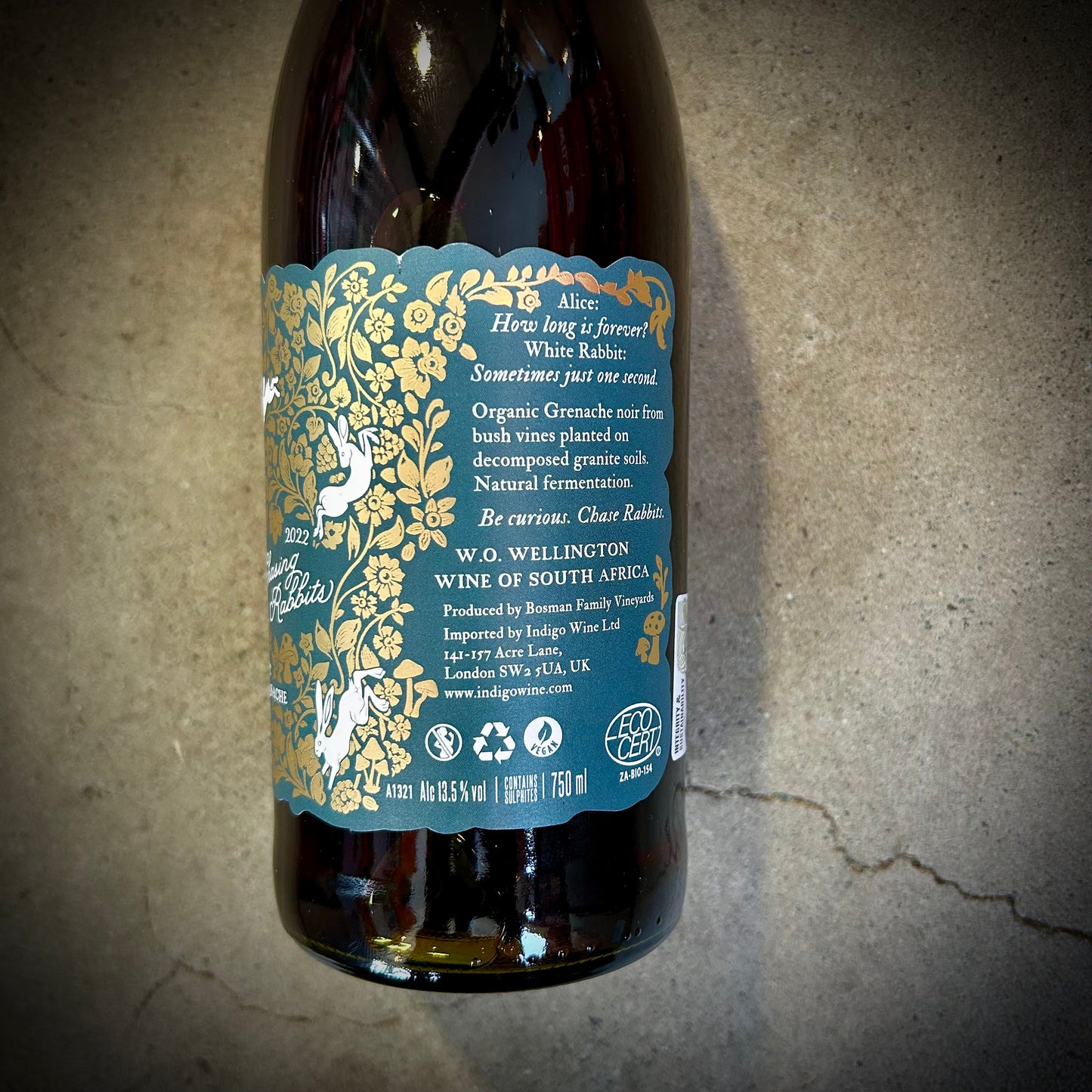 Chasing Rabbits, Grenache Noir, Wellington, South Africa