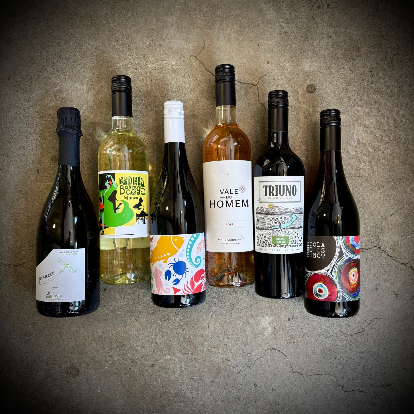 Hanami - a picnic or party perfect case - a six bottle box set