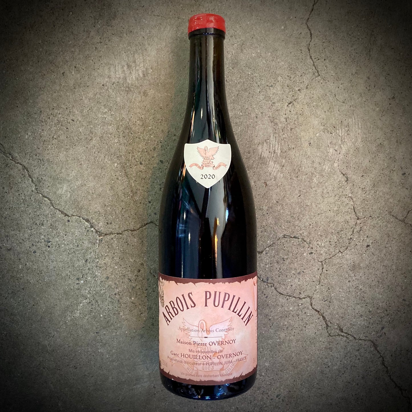 Overnoy - Houillon, Arbois Pupillin Rouge 2020, Jura, France