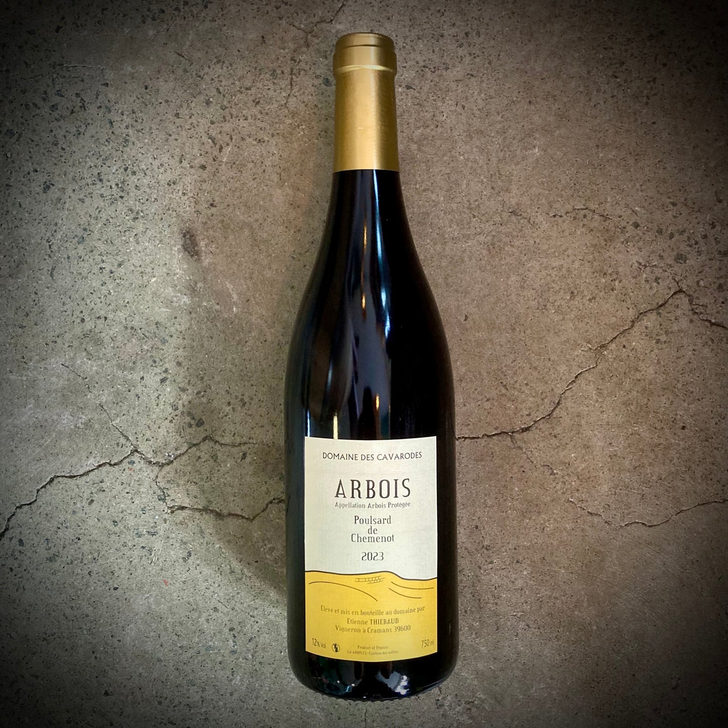 Domaine des Cavarodes, Poulsard de Chemenot 2023, Arbois, Jura, France