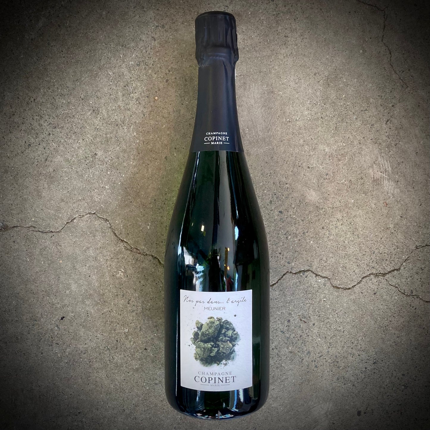 Champagne Marie Copinet, Nos Pas Dans L'Argile 'Meunier', Champagne, France