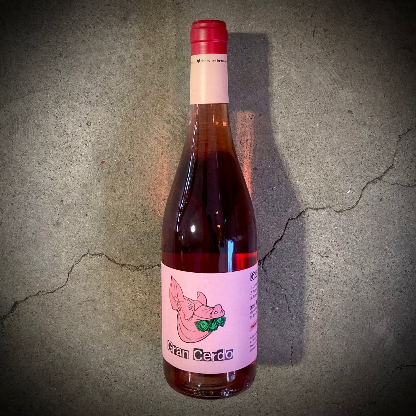 Wii Gonzalo Gonzalo, Gran Cerdo Rosé, Rioja, Spain