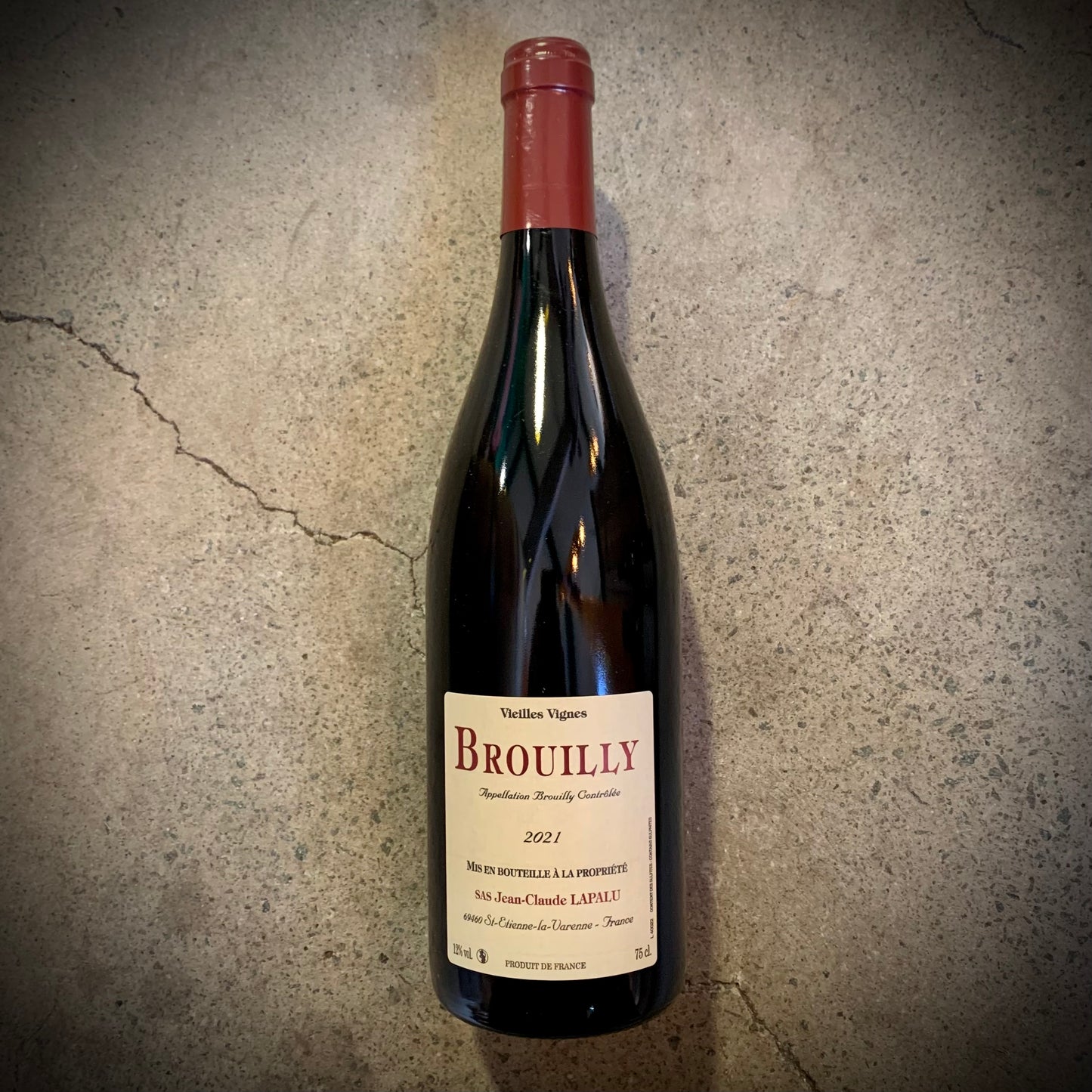 Jean-Claude Lapalu, Brouilly Vieilles Vignes 2020, Beaujolais, France