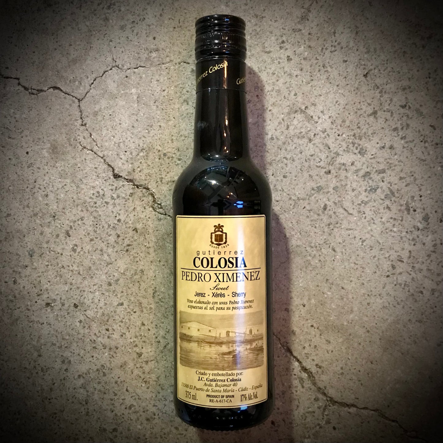 Gutierrez Colosia, Pedro Ximenez, Jerez, Spain. - 37.5cl
