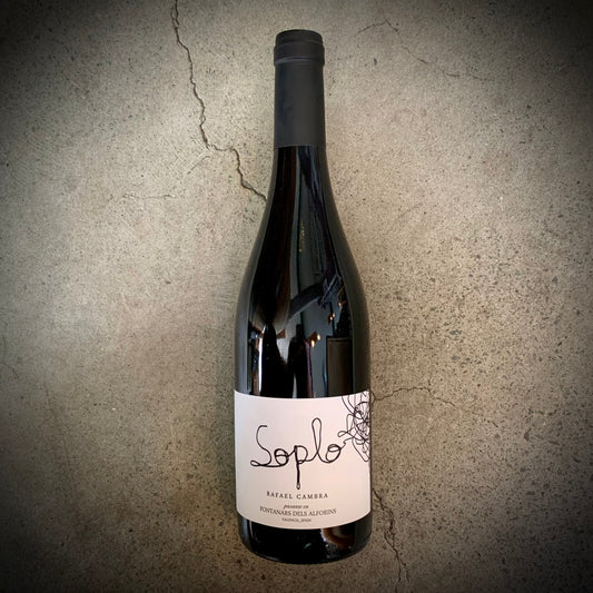 Wine of the Week. Rafael Cambra, Soplo, Valencia, Spain.