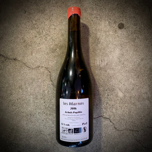 Tony Bornard, Les Marnes 2016, Arbois Pupillin, Cotes du Jura, France