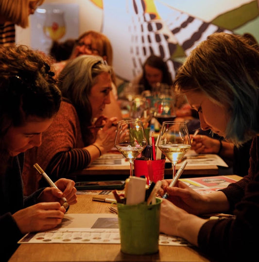 Drink & Draw with Anna Moszynska: the second Wednesday of every month at GlouGlou