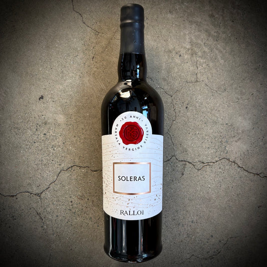 Cantine Rallo, Soleras 20 yr Old Marsala, Vergine Riserva, Sicily, Italy