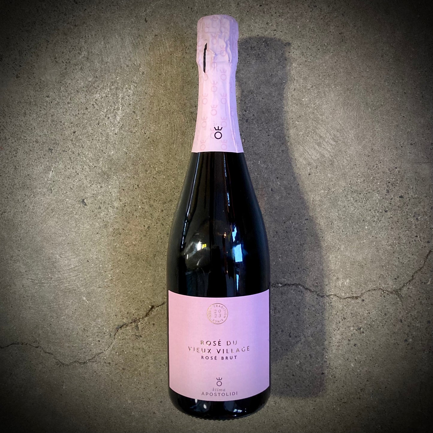 Ktima Apostolidi, Rose du Vieux Village Brut, Kavala, Greece