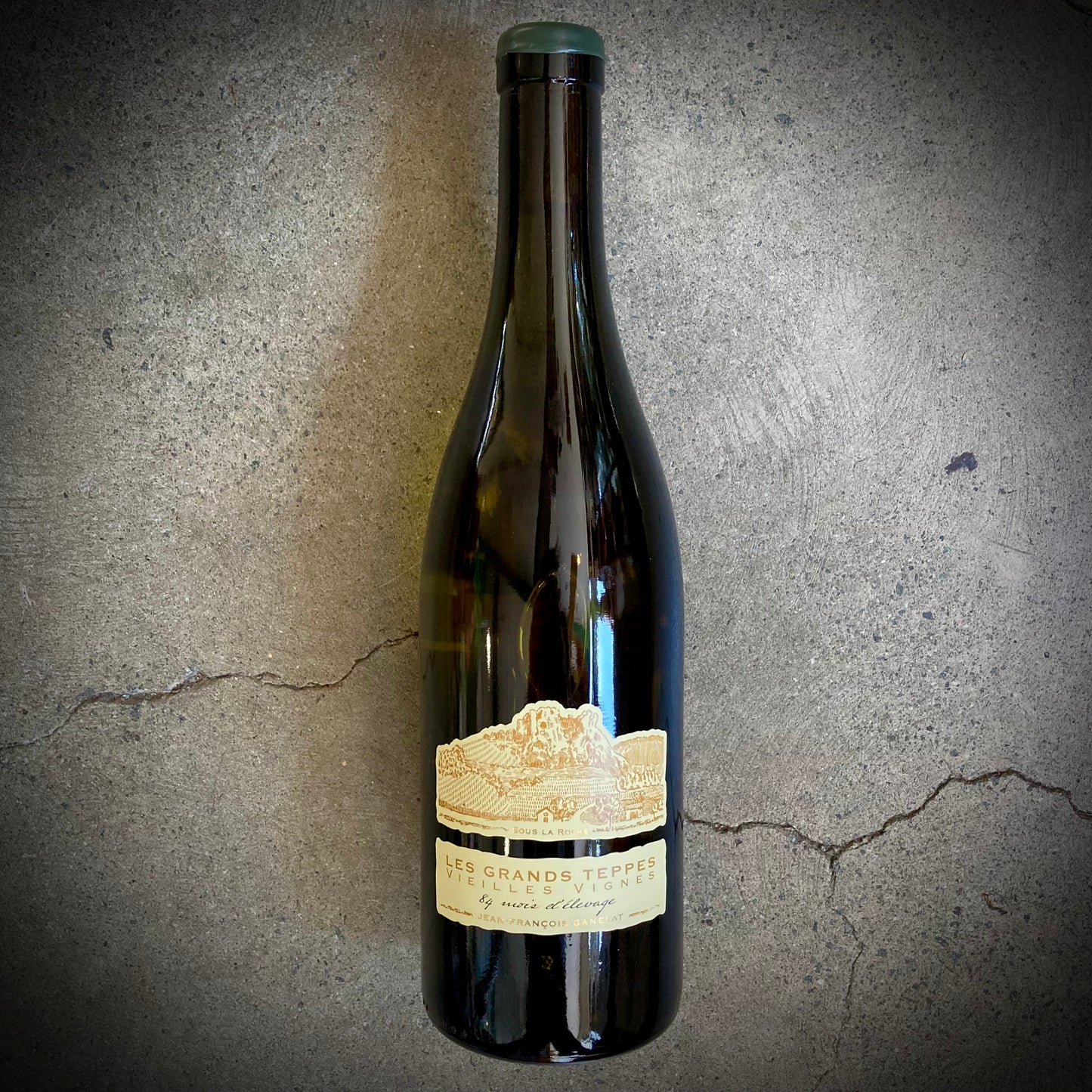 Jean-François Ganevat, Chardonnay, Les Grands Teppes Vieilles Vignes, 2018, Côtes du Jura, France