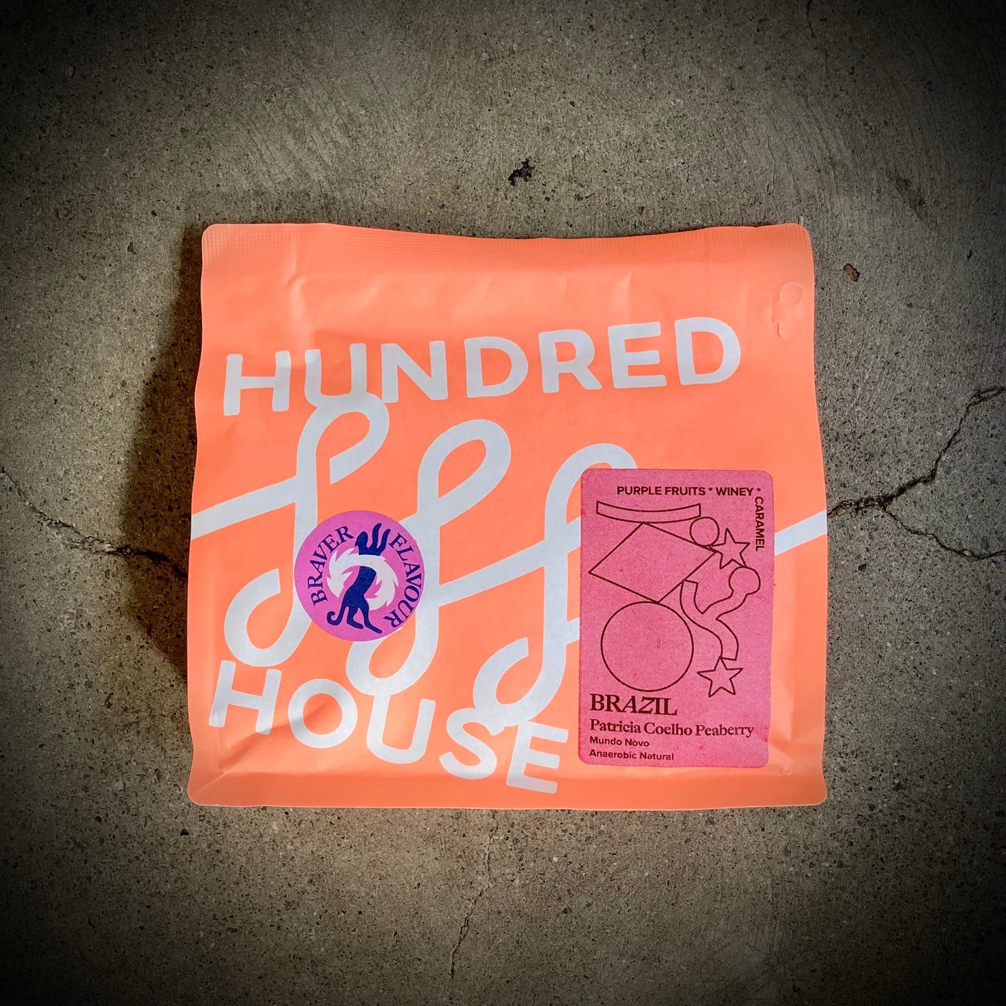 Hundred House Coffee, Patricia Coelho Peaberry, Colombia 227g