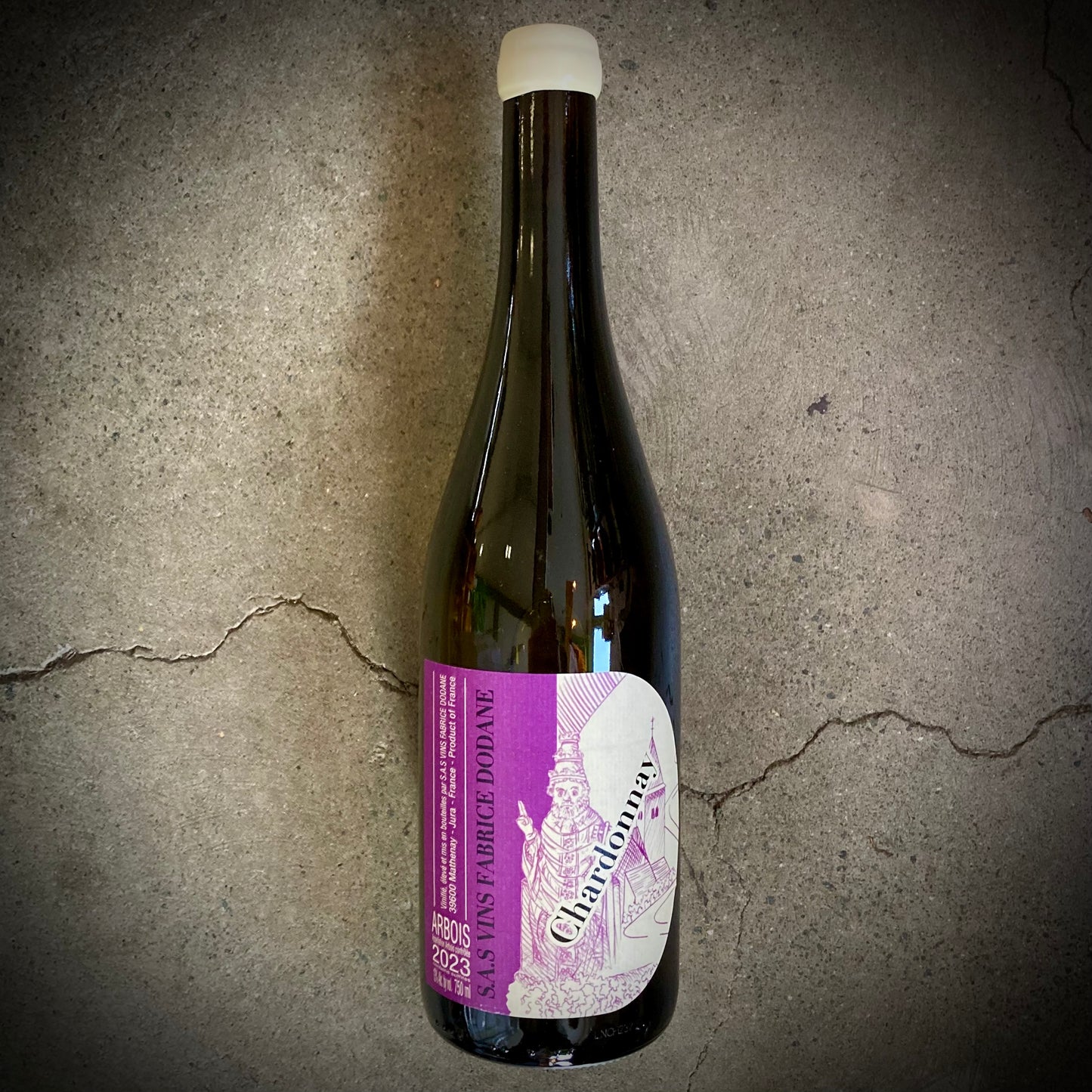 Fabrice Dodane, Arbois Blanc, Chadonnay 2023, Jura, France - 2 Bottle Bundle