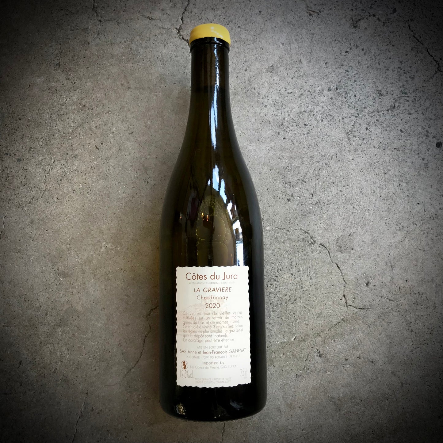 Jean-François Ganevat, Chardonnay, "La Graviere" 2020, Jura, France