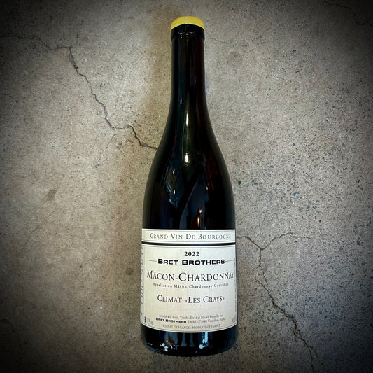 Bret Brothers, Climat "Les Crays" 2022, Mâcon-Chardonnay, Burgundy, France