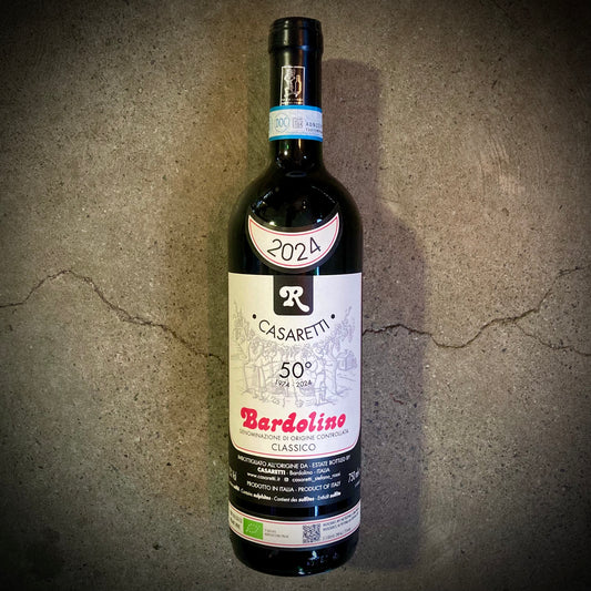 Casaretti, Bardolino Classico DOC, "50" 2024, Veneto, Italy