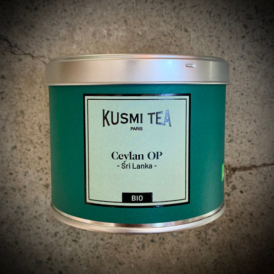Kusmi, Ceylon OP, Organic tea - 100g tin