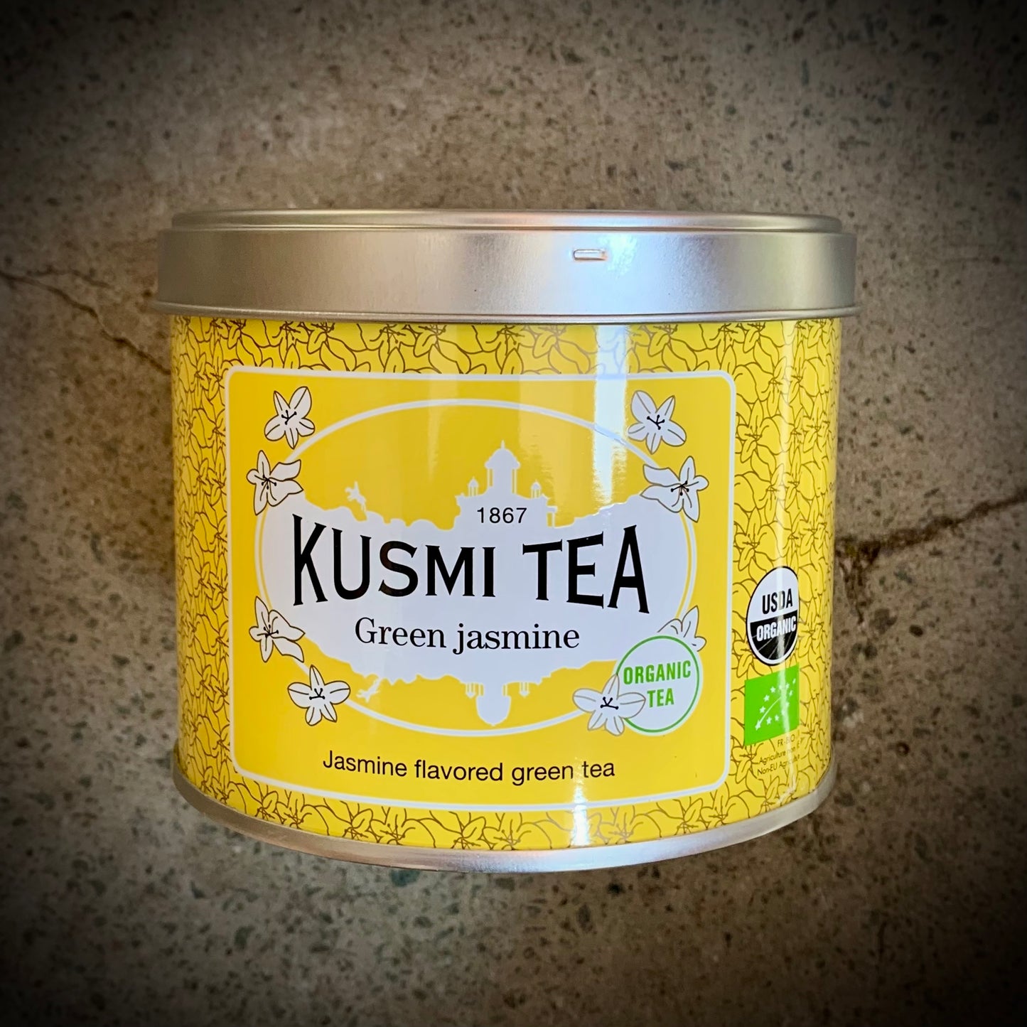 Kusmi, Green Jasmine, Organic tea - 90g tin