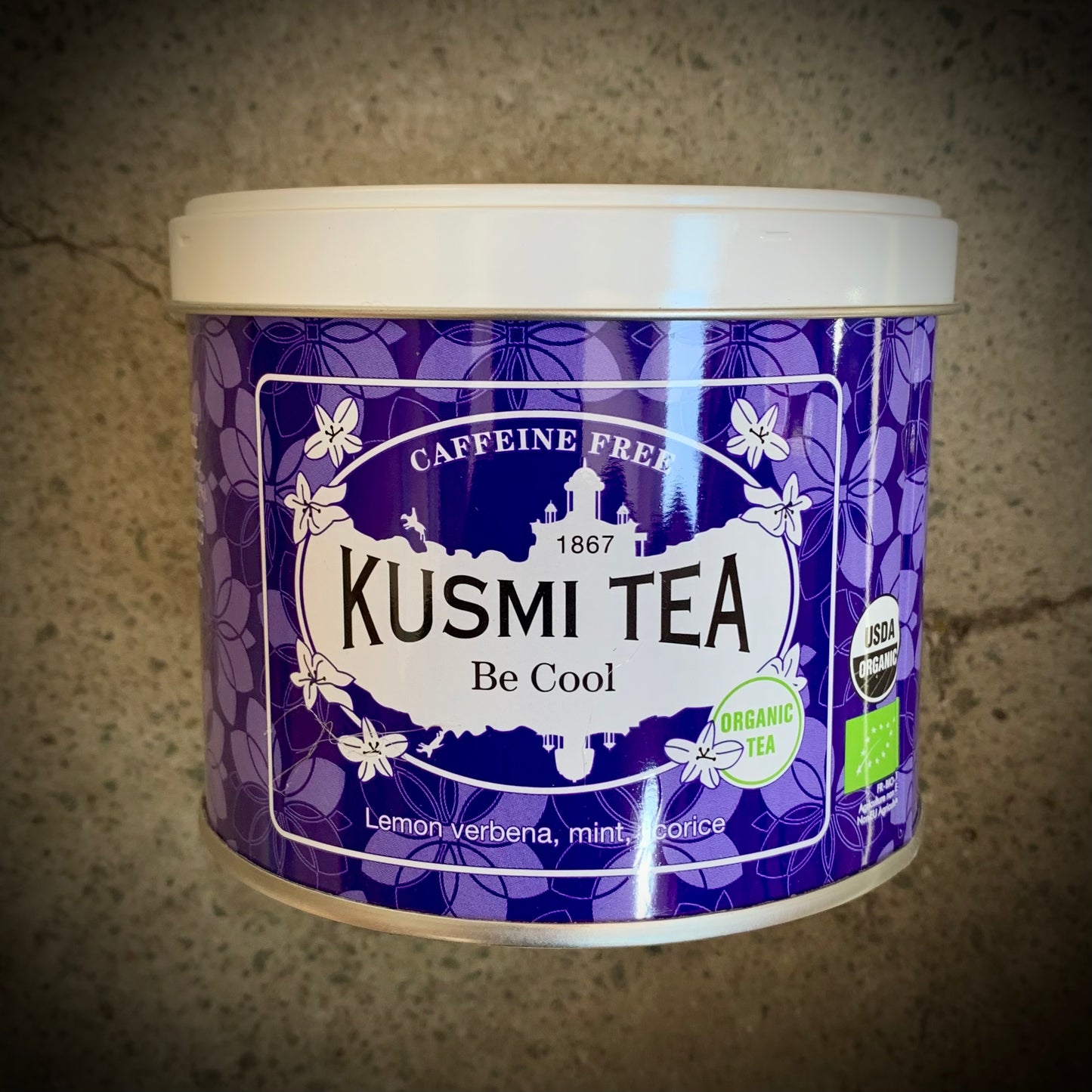 Kusmi, Be Cool, Organic tea - 90g tin