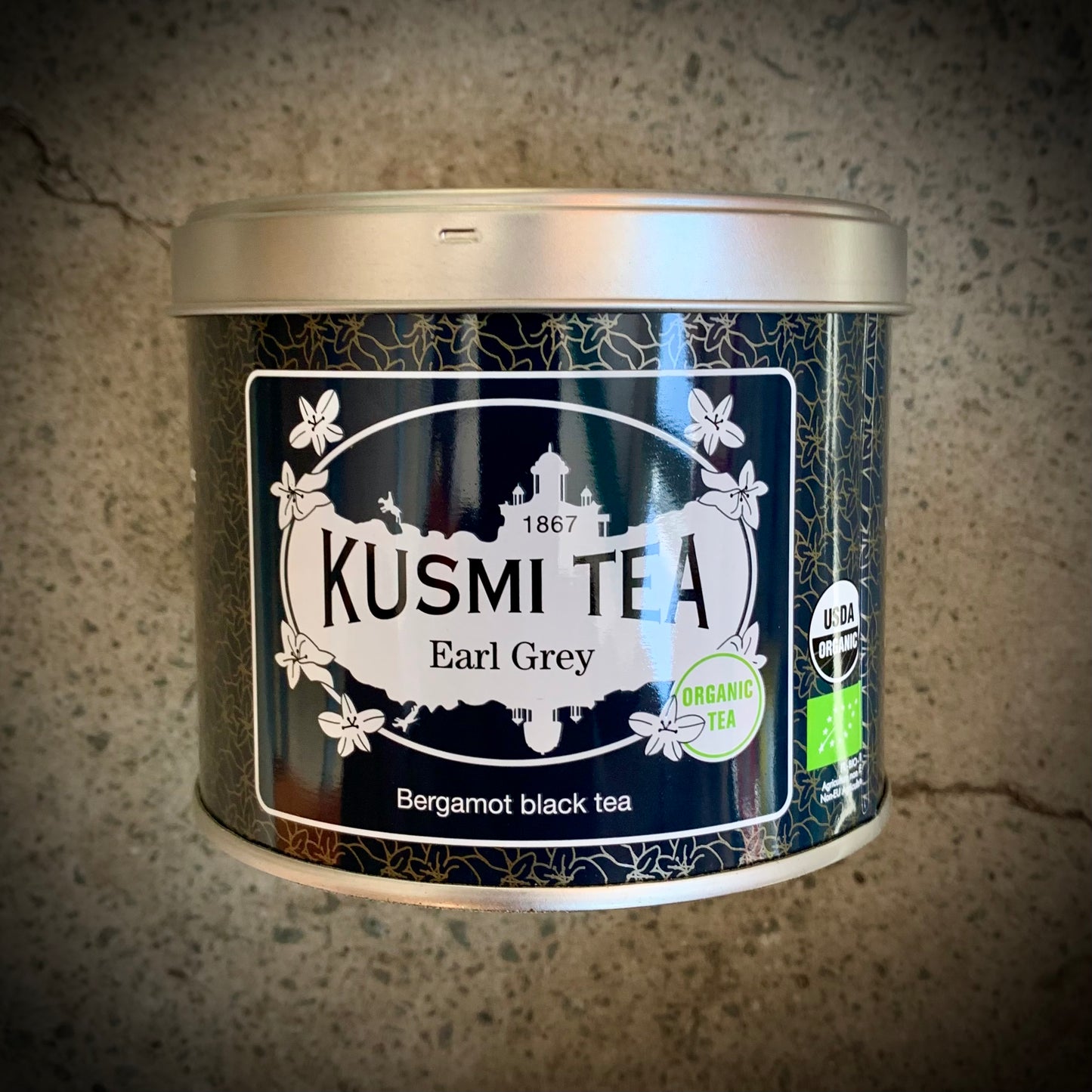 Kusmi, Earl Grey, Organic tea - 100g tin