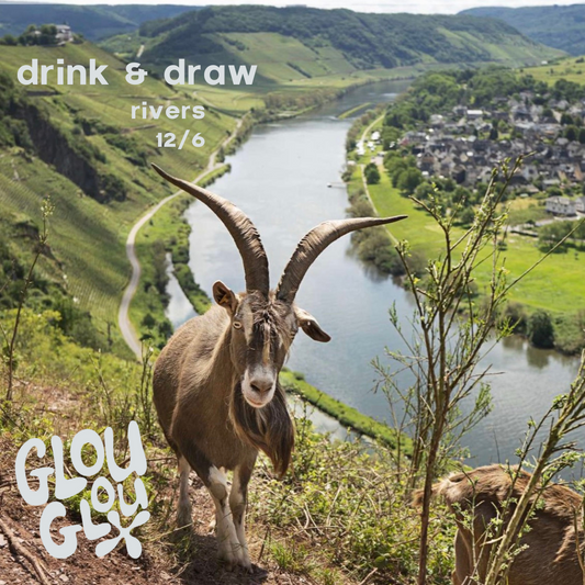 Drink & Draw - June is Rivers - Wednesday 12th June