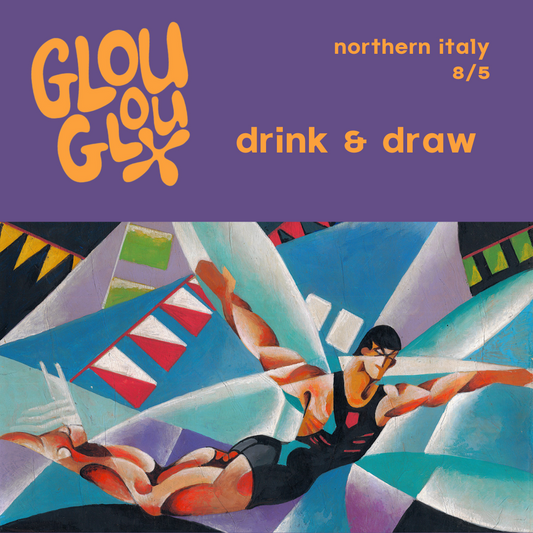 Drink & Draw - May is Northern Italy - Wednesday 8th May