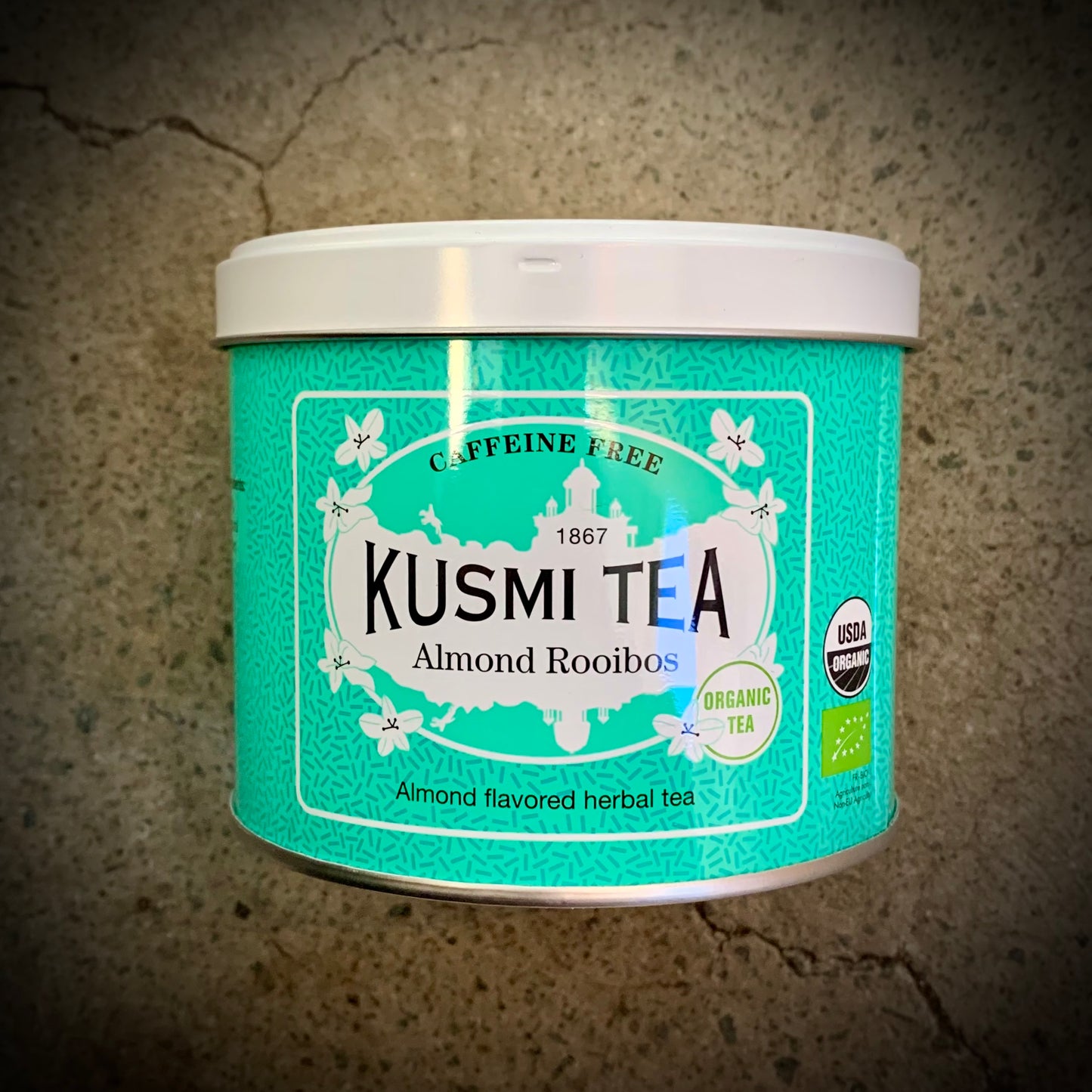 Kusmi, Almond Rooibos, Organic tea - 100g tin